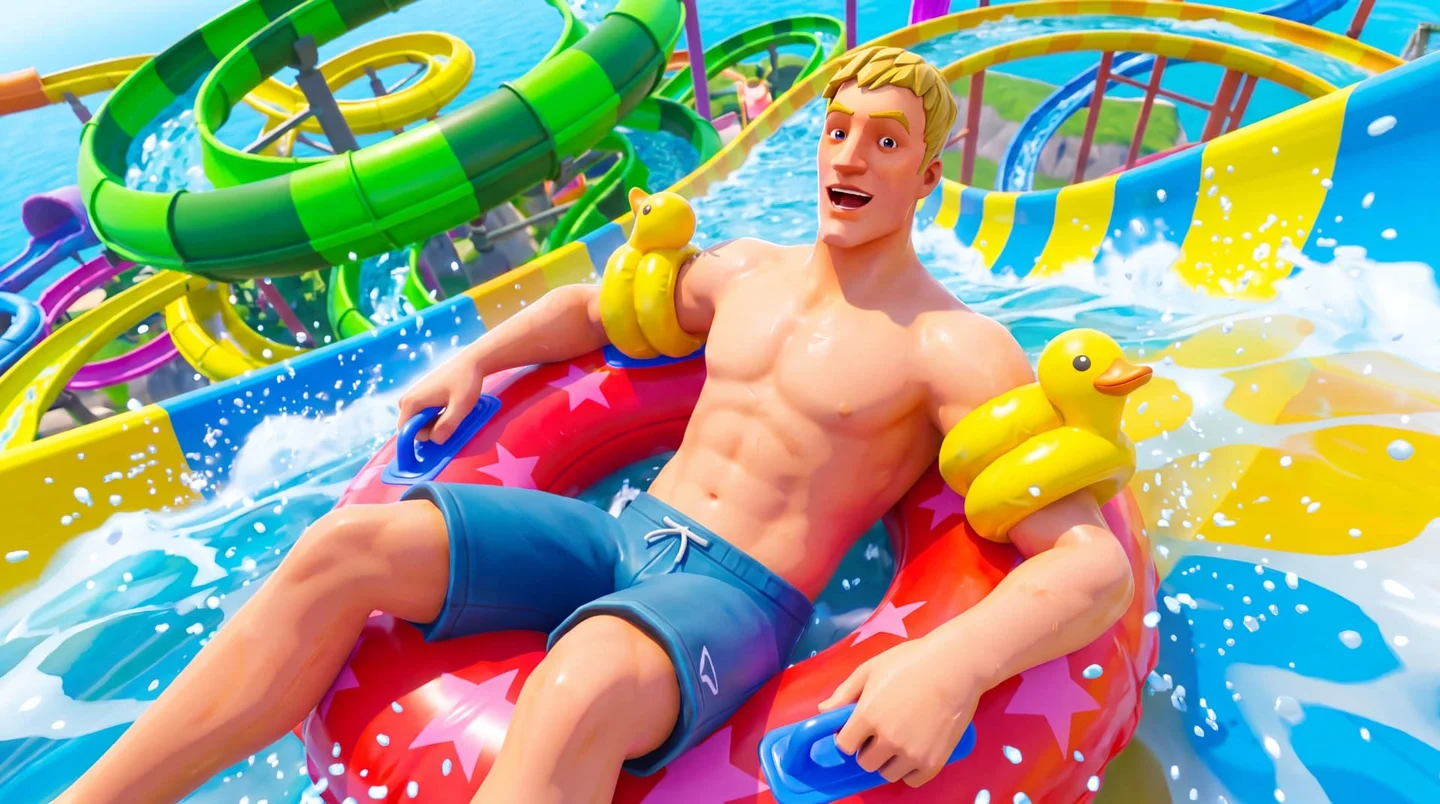 Waterpark Prop Hunt key art